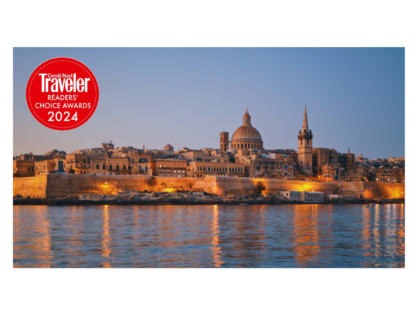 Malta al 5° posto tra le isole europee nei Condé Nast Traveler Readers' Choice Awards 2024