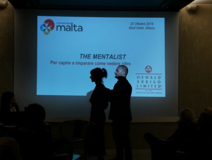 Conventions Malta sceglie un mentalista per svelare la magia dell’arcipelago