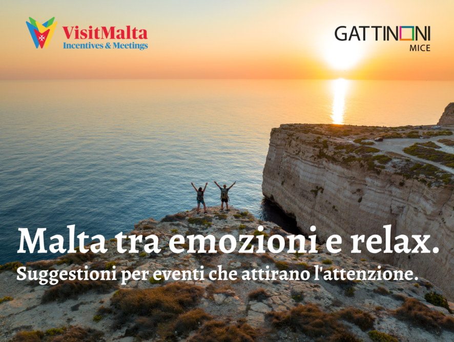 VISITMALTA e GATTINONI: Malta tra emozioni e relax, suggestioni per eventi che catturano l’attenzione.